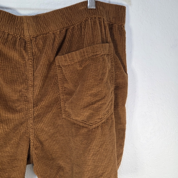 Madewell Men's XL Brown Corduroy Pull-On Shorts Elastic Waist Casual - Picture 10 of 16